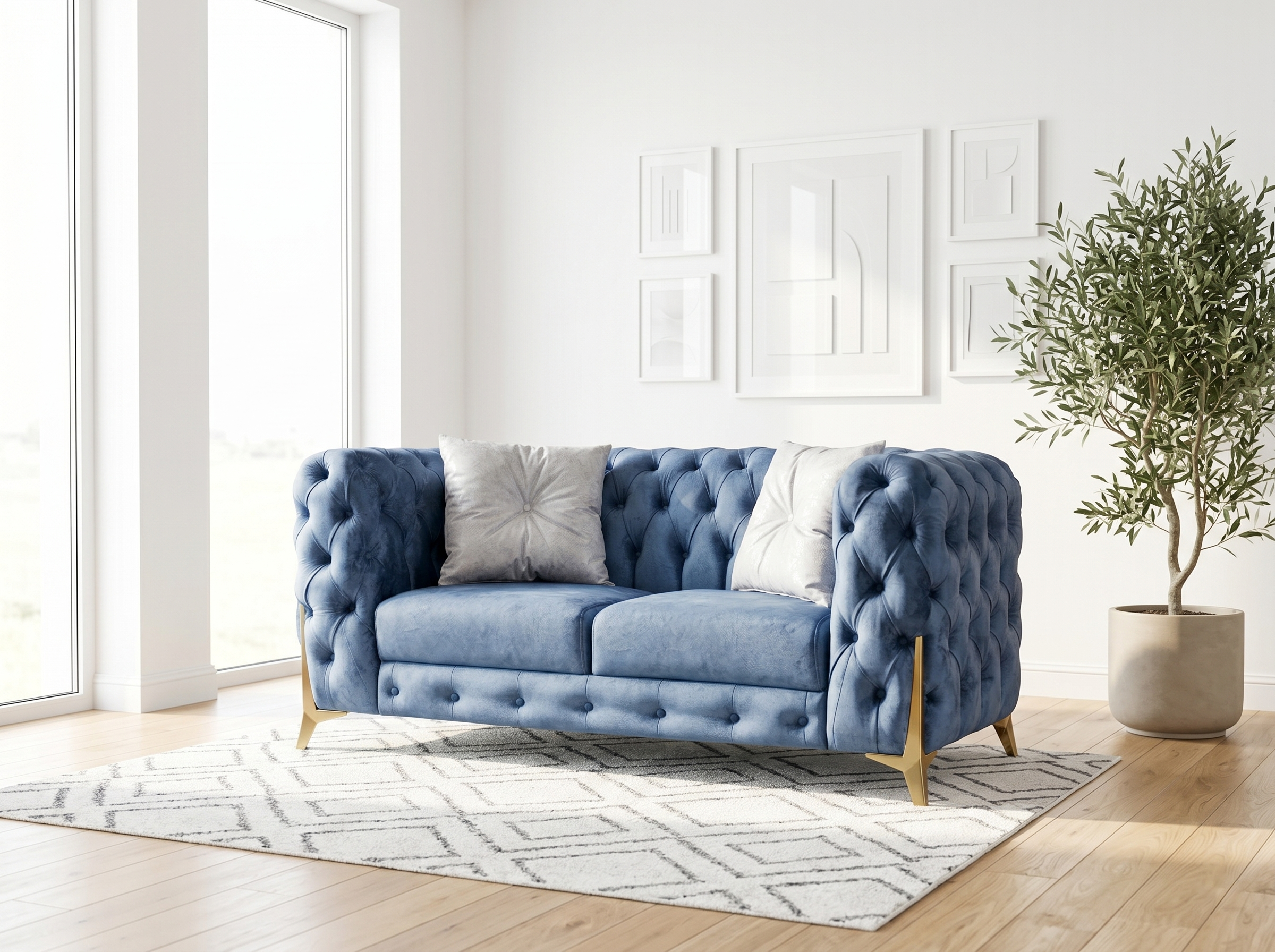 Blue King Home Design Furniture Image